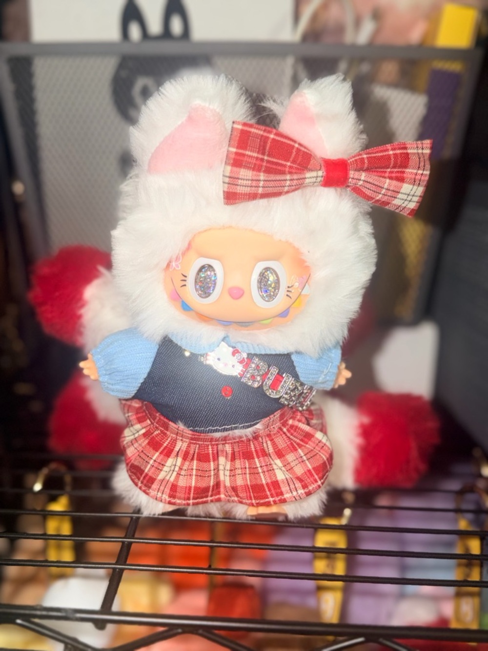 Sanario HK  Custom Keychain - la bubu - 9 Tail Fox